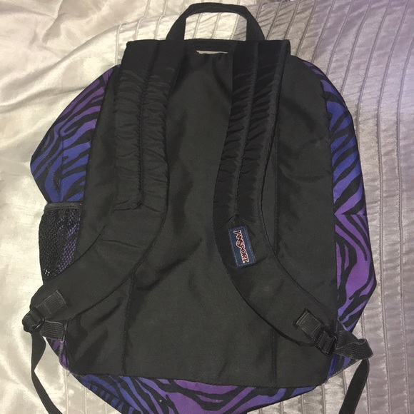 Jansport Bags Jansport Zebra Print Backpack Poshmark